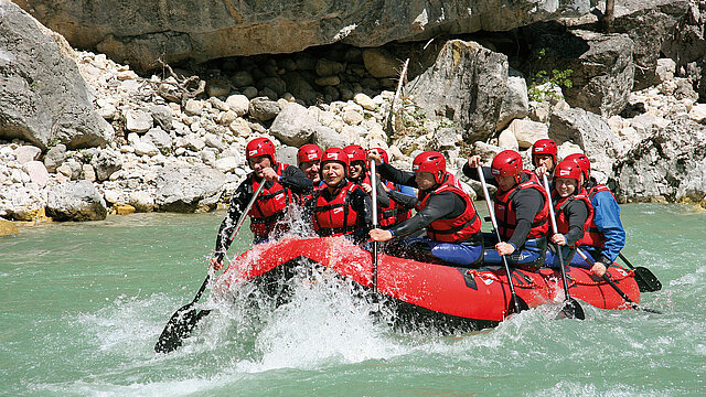 Rafting/Gruppen