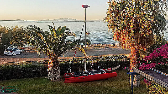 biggest inflatable catamaran